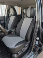 Чехлы на Hyundai Tucson I (Хендай Тюксон 1) из ткани и экокожи Sport 3