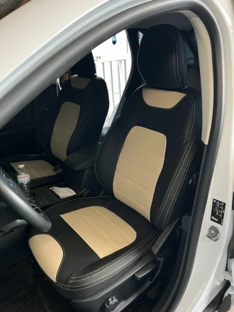 Чехлы на Ford Kuga III (Форд Куга 3) из экокожи Comfort 1