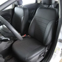 Чехлы на Ford Fiesta MK6 (Форд Фиеста МК6) из экокожи EL