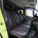 Чехлы на Opel Vivaro 1+2 (Опель Виваро) из экокожи и антары ELA2020P