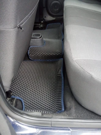 3D EVA коврики на Renault Duster (Рено Дастер) с бортами до 5 см