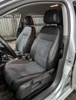 Чехлы на Volkswagen Golf V (Вольксваген Гольф 5) из экокожи и польской алькантары VE