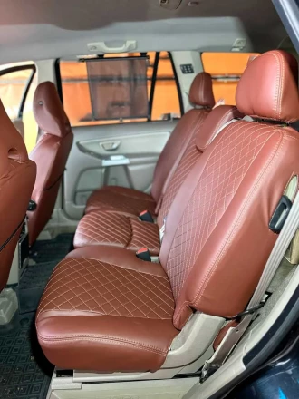 Чехлы на Volvo XC90 I (Вольво ХС90 1 пок.) из экокожи AM Rubin-Q