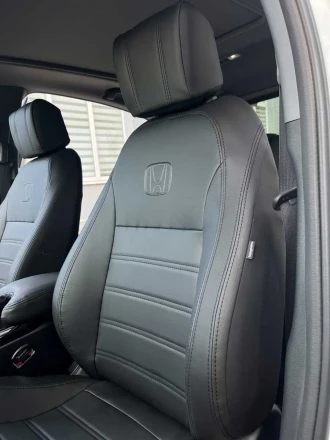 Чехлы на Honda M-NV (Хонда М-НВ) из экокожи Sport 3