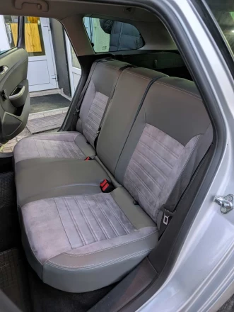 Чехлы на Opel Astra J из экокожи и польской алькантары Comfort Plus 2