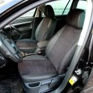 Чехлы на Skoda Octavia A5 (Шкода Октавія А5) из экокожи и антары ELA2020P