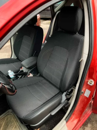 Чехлы на KIA Ceed I ED (КИА Сид 1)  из ткани и экокожи Comfort Plus 3