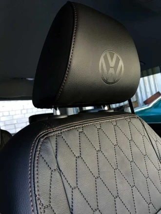 Чехлы на Volkswagen Touran I из экокожи Sport 3
