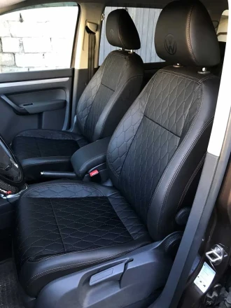 Чехлы на Volkswagen Touran I из экокожи Sport 3