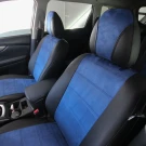 Чехлы на Nissan X-Trail T32  (Ниссан Х-Треил Т32) из экокожи и антары Antara