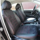 Чехлы на Toyota Avensis из экокожи и антары Eco Lazer+Antara 2020 (P)