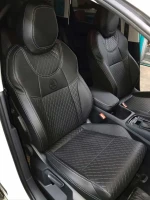 Чехлы на Skoda Karoq Style (Шкода Карок Стайл) из экокожи Comfort Plus 2