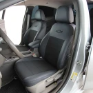 Чехлы на Chevrolet Cruze II (Шевроле Круз 2) из экокожи и ткани ECl