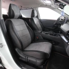 Чехлы на Nissan X-Trail e-POWER T33  (Ниссан Х-Треил Т33) из экокожи и антары Antara