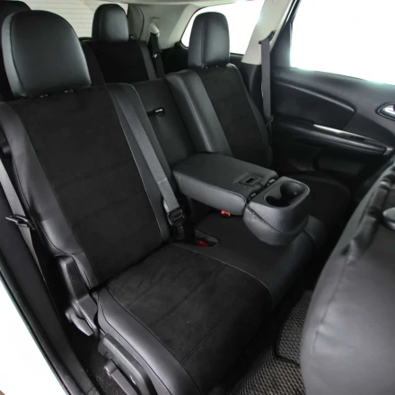 Чехлы на Dodge Journey 7 мест из экокожи и антары Antara