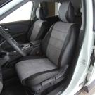Чехлы на Nissan X-Trail T33 (Ниссан Х-Трейл Т33) из экокожи и антары Antara
