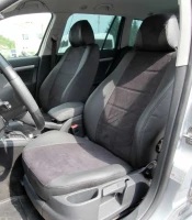 Чехлы на Skoda Octavia A5 RS (Шкода Октавия А5) из экокожи и антары Antara Чехлы на Skoda Octavia A5 RS (Шкода Октавия А5) из экокожи и антары Antara