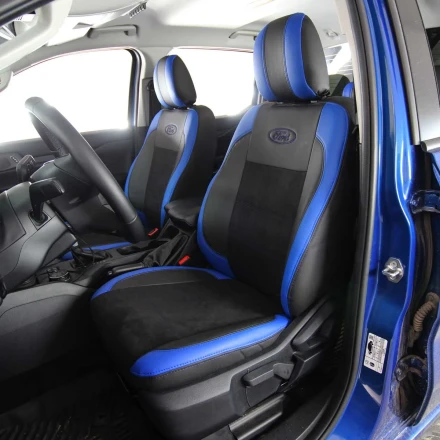 Чехлы на Ranger XLT Double Cab V из экокожи и польской алькантары VPA