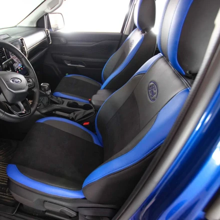 Чехлы на Ranger XLT Double Cab V из экокожи и польской алькантары VPA