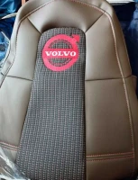 Чехлы на Volvo FH из экокожи и ткани Чехлы на Volvo FH из экокожи и ткани