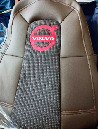 Чехлы на Volvo FH из экокожи и ткани