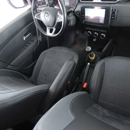 Чехлы на Renault Duster II (Рено Дастер 2) из экокожи и антары VE 