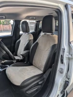 Чехлы на Jeep Renegade (Джип Ренегат) из экокожи и польской алькантары с прострочкой соты Comfort Plus 3