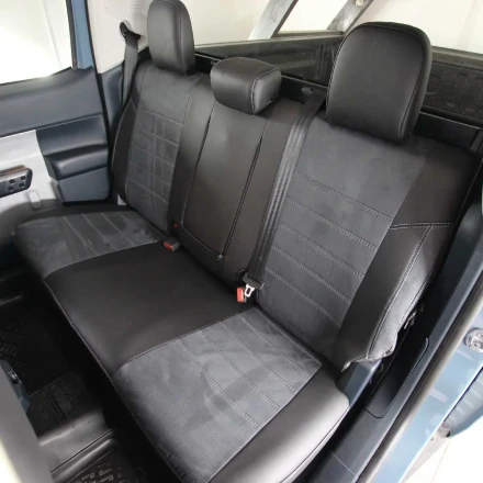 Чехлы на Ford Maverick XLT (Форд Маверик) из экокожи и антары ELA2020P