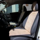 Чехлы на Nissan X-Trail T32  (Ниссан Х-Треил Т32) из экокожи и антары чорно-бежевые Antara