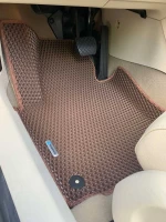 3D EVA коврики на Volkswagen EOS (Фольксваген ЕОС) с бортами до 5 см коричневые 3D EVA коврики на Volkswagen EOS (Фольксваген ЕОС) с бортами до 5 см коричневые