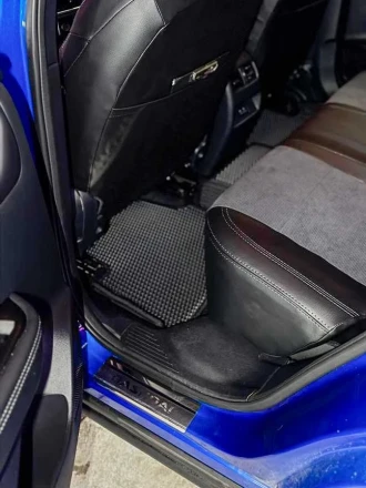 3D EVA коврики на Nissan Qashqai J12 (Ниссан Кашкай 3) с бортами до 5 см