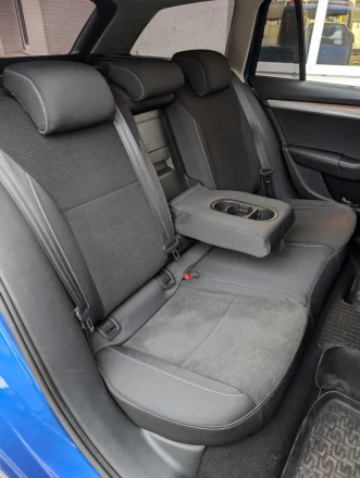 Чехлы на Skoda Octavia A7 (Шкода Октавия А7) из ткани премиум и велюра