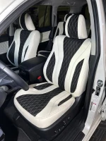 Чехлы на Toyota Prado 150 (Тойота Прадо 150) из экокожи AM Cayman