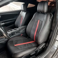 Чехлы на Ford Mustang VI (Форд Мустанг 6) из экокожи и польской алькантары ES