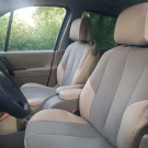 Чехлы на Renault Scenic II из ткани с тиснением бежевые