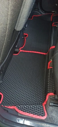 3D EVA коврики с бортами до 10 см для Peugeot 5008 (Пежо 5008)