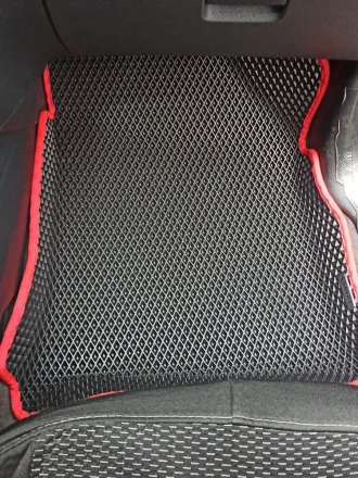 3D EVA коврики с бортами до 10 см для Peugeot 5008 (Пежо 5008)