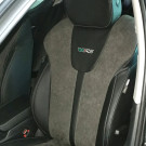 Чехлы на Skoda Octavia A8 VRS (Шкода Октавия А8) из экокожи и алькантары