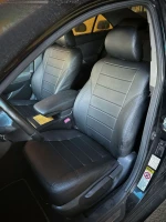 Чехлы на Toyota Camry 40 (Тойота Камри 40) из экокожи AM Titan-X