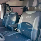 Чехлы на Ford Transit  1+2 из экокожи и ткани Eco Classic 2020