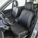 Чехлы на Renault Scenic II (Рено Сценик 2) из экокожи EL