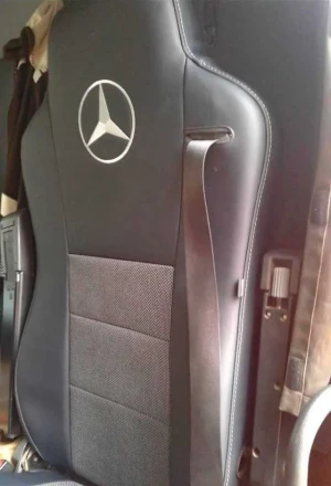 Чехлы на Mercedes ATEGO (Мерседес Атего) из экокожи и ткани