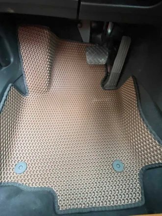 3D EVA коврики на Volkswagen EOS (Фольксваген ЕОС) с бортами до 10 см