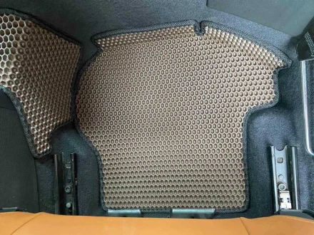 3D EVA коврики на Volkswagen EOS (Фольксваген ЕОС) с бортами до 10 см