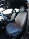 Чехлы на Hyundai Tucson IV (Хюндай Тюксон 4) из экокожи и антары Antara