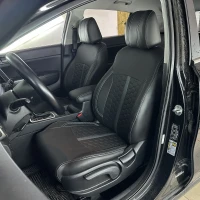 Чехлы на Kia Sportage IV QL (КИА Спортаж 4) из экокожи Eco Sport