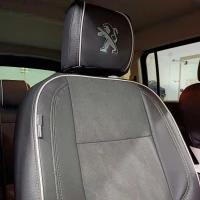 Чехлы на Peugeot Rifter из экокожи и алькантары Чехлы на Peugeot Rifter из экокожи и алькантары