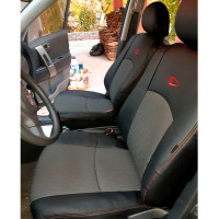 Чехлы на Daihatsu Terios из экокожи и гобелена