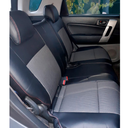 Чехлы на Daihatsu Terios из экокожи и гобелена