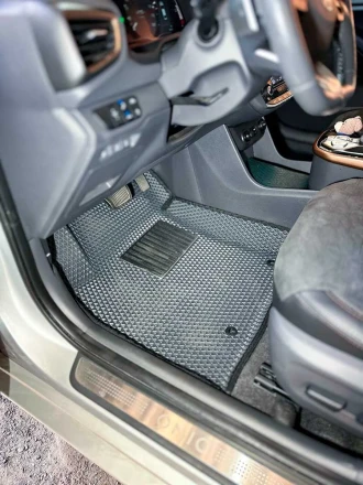 3D EVA коврики на Hyundai Ioniq (Хюндай Ионик) с бортами до 10 см